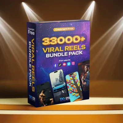 33000+ Copyright Free Viral Reels Bundle Pack – Social Media Growth Kit
